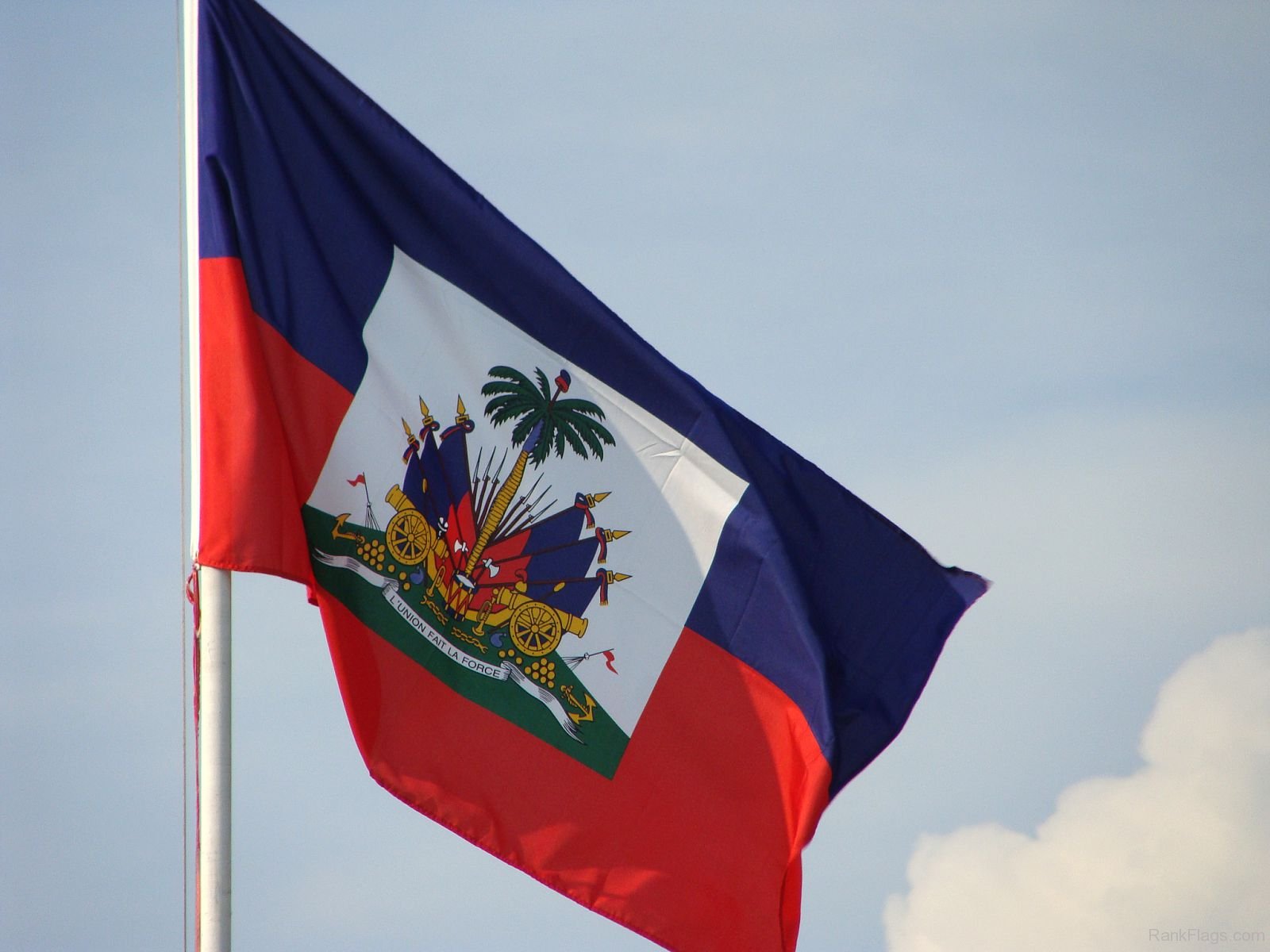 Haitian-flag2 L’historique du drapeau haïtien